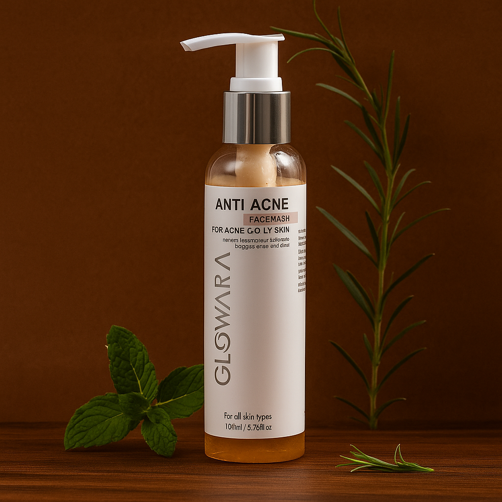 Glowara Anti-Acne Face Wash – Deep Cleansing & Oil Control