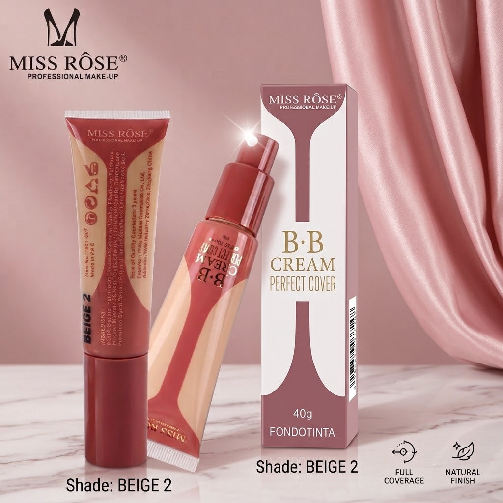Miss Rose BB Cream Perfect Cover Foundation
